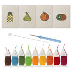 Fruits & Vegetables 5 | Mini Punch Needle Kit