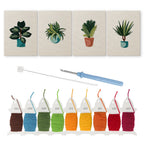 Potted Plants 9 | Mini Punch Needle Kit