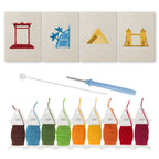 Travel & Landmarks 1 | Mini Punch Needle Kit