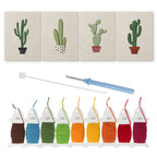 Cactus & Succulents 8 | Mini Punch Needle Kit