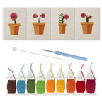 Floral Plants 3 | Mini Punch Needle Kit