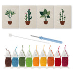 Potted Plants 6 | Mini Punch Needle Kit
