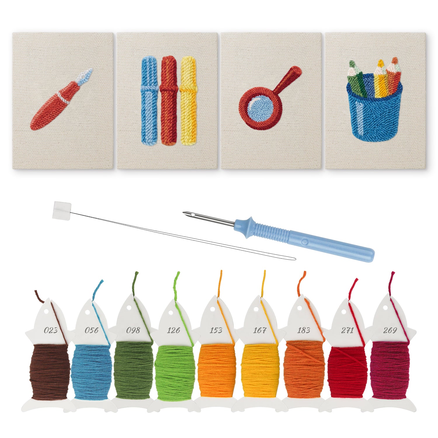 Stationery & Tools 8 | Mini Punch Needle Kit