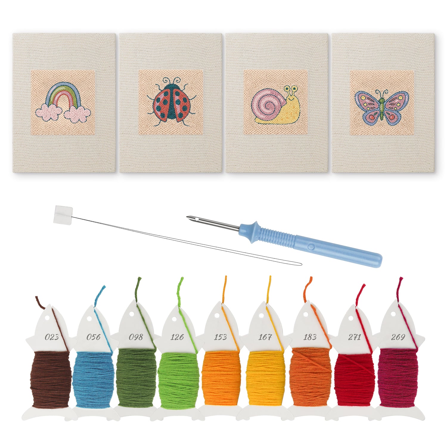 Animals & Nature 1 | Mini Punch Needle Kit