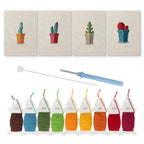Cactus & Succulents 2 | Mini Punch Needle Kit