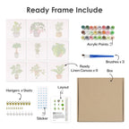 Paint by Number - 9 Mini Paintings | Christmas Set