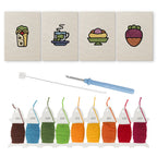 Snacks & Desserts 14 | Mini Punch Needle Kit