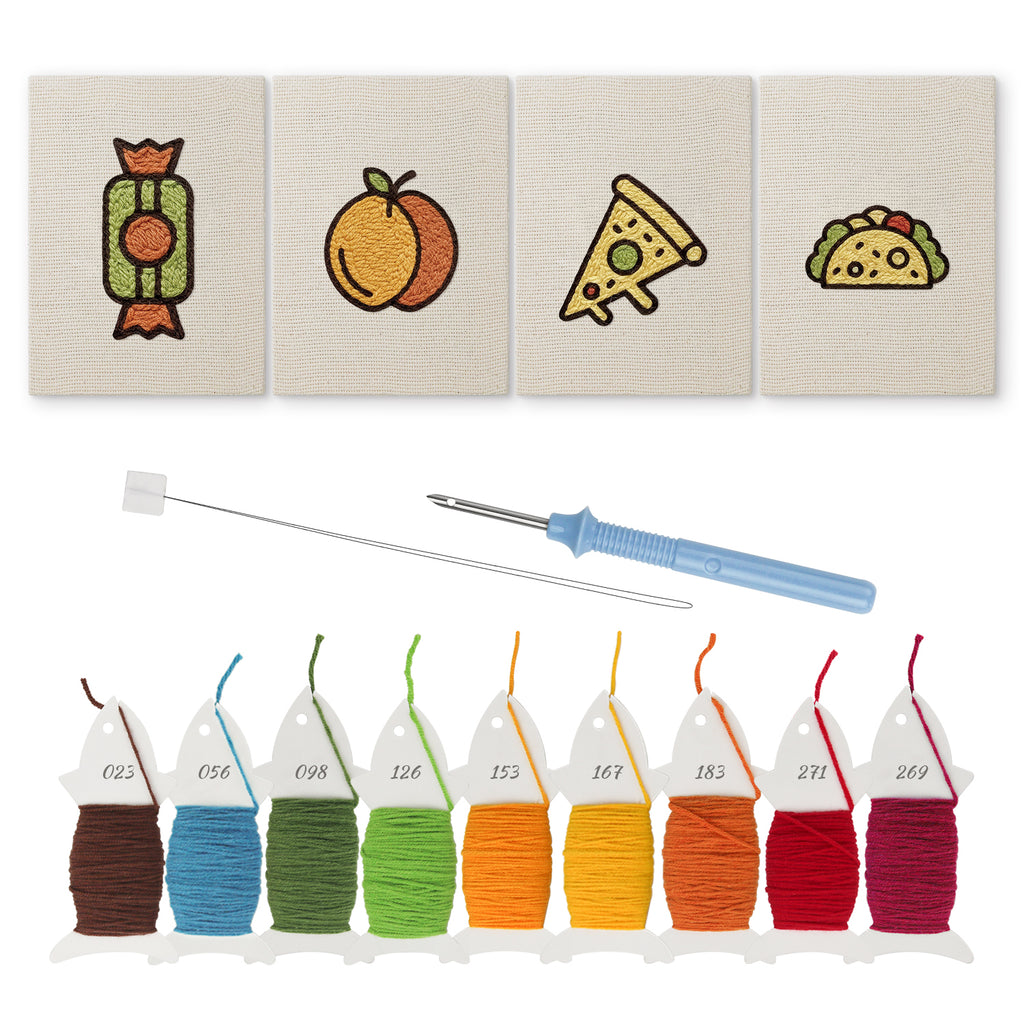 Fast Food 9 | Mini Punch Needle Kit