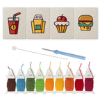Fast Food 2 | Mini Punch Needle Kit