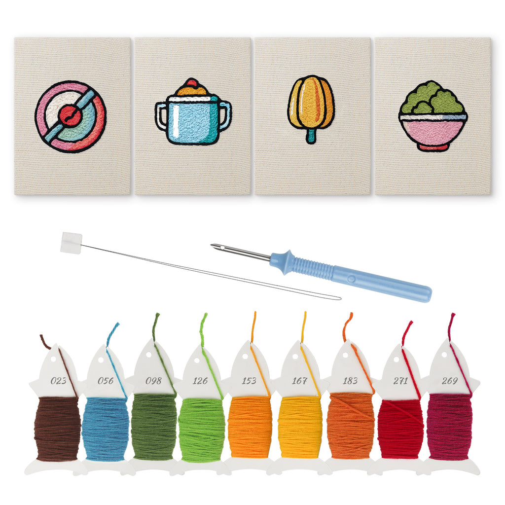 Everyday Objects 2 | Mini Punch Needle Kit