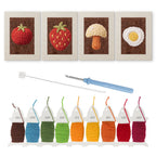 Fruits & Vegetables 9 | Mini Punch Needle Kit