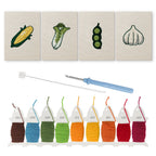 Fruits & Vegetables 1 | Mini Punch Needle Kit