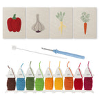 Fruits & Vegetables 40 | Mini Punch Needle Kit