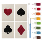 Playing Cards 1 | Mini Punch Needle Kit