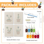 Floral Plants 2 | Mini Punch Needle Kit