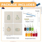 Fruits & Vegetables 5 | Mini Punch Needle Kit