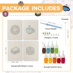 Snacks & Desserts 20 | Mini Punch Needle Kit