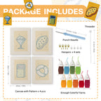 Snacks & Desserts 21 | Mini Punch Needle Kit