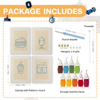 Snacks & Desserts 4 | Mini Punch Needle Kit