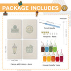Snacks & Desserts 10 | Mini Punch Needle Kit