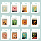 2026 Paint by Numbers desk Calendar | Deluxe Cocktail Edition