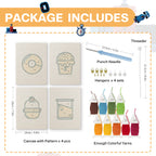 Snacks & Desserts 1 | Mini Punch Needle Kit
