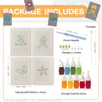 Sea Animals 11 | Mini Punch Needle Kit