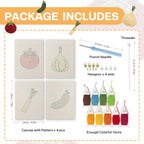 Fruits & Vegetables 16 | Mini Punch Needle Kit