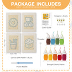 Snacks & Desserts 25 | Mini Punch Needle Kit