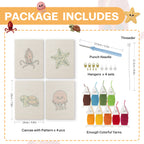 Sea Animals 1 | Mini Punch Needle Kit
