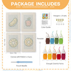 Snacks & Desserts 18 | Mini Punch Needle Kit