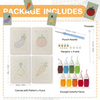 Fruits & Vegetables 36 | Mini Punch Needle Kit