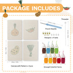 Fruits & Vegetables 21 | Mini Punch Needle Kit