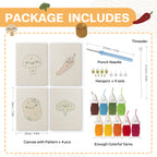 Fruits & Vegetables 32 | Mini Punch Needle Kit