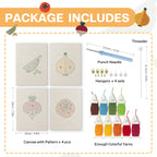 Fruits & Vegetables 24 | Mini Punch Needle Kit
