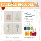 Fruits & Vegetables 40 | Mini Punch Needle Kit