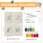 Fruits & Vegetables 27 | Mini Punch Needle Kit
