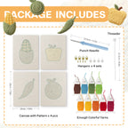 Fruits & Vegetables 14 | Mini Punch Needle Kit
