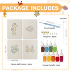 Sea Animals 7 | Mini Punch Needle Kit