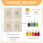Snacks & Desserts 24 | Mini Punch Needle Kit