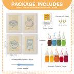 Snacks & Desserts 22 | Mini Punch Needle Kit