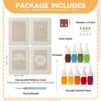 Fruits & Vegetables 9 | Mini Punch Needle Kit