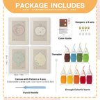 Fruits & Vegetables 17 | Mini Punch Needle Kit