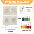 Fruits & Vegetables 35 | Mini Punch Needle Kit