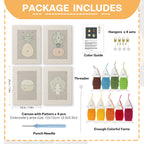 Fruits & Vegetables 18 | Mini Punch Needle Kit