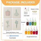 Fruits & Vegetables 40 | Mini Punch Needle Kit