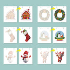 2026 Paint by Numbers desk Calendar | Christmas Edition