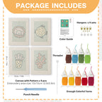 Sea Animals 10 | Mini Punch Needle Kit