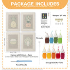 Fruits & Vegetables 18 | Mini Punch Needle Kit