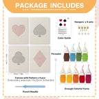 Playing Cards 1 | Mini Punch Needle Kit